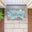 Tapis de porte d'extérieur Welcome Dreamy Garden, par Arrolynn Weiderhold, 18 po x 30 po