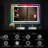 Gaulrapp Anti-Fog RGB Backlit & LED Frontlit Bathroom / Vanity Mirror with Tempered Glass & ETL-294742908