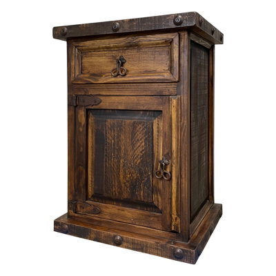 Syn 19.5'' W Solid Wood Nightstand