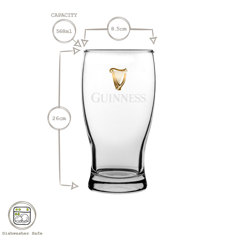 568ml Pint Glass