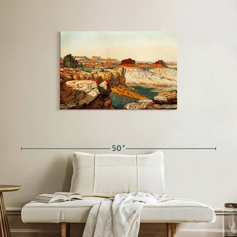 Alvord étonnant paysage du Grand Canyon, H 24 po x l 36 po