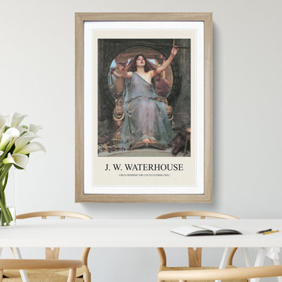 Circe Offering the Cup to Odysseus by John William Waterhouse - Picture Frame Art Prints