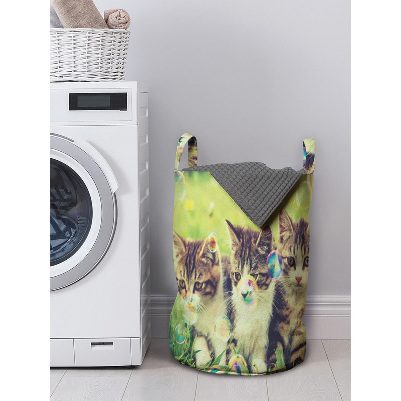Fabric Laundry Bag with Handles