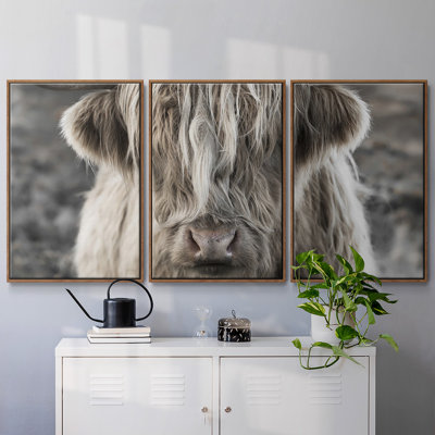 Highland Skye, reproduction sur toile 3 pièces