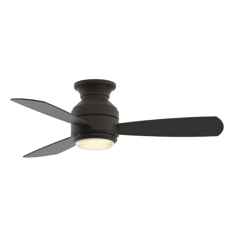 Lasky 44'' Ceiling Fan with LED Lights, Matte Greige