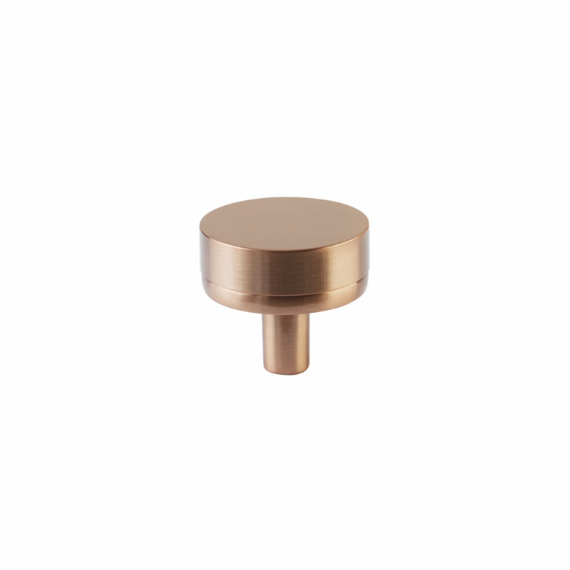 Select Circle Knob, Satin Copper