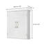 Norberto Removable Two-Door Wall Mounted Bathroom Cabinet