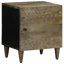 40cm W Metal Bedside Table