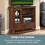 Meuble télé 40 po avec armoire de rangement et tablettes Schererville-25975618