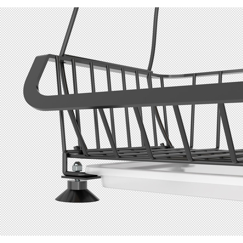 11.8'' W Stainless Steel Shelving Unit with Wheels
