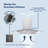 30" 750 CFM Convertible Wall Mount Range Hood in Stainless Steel