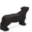 Banc d'extérieur MGO DOG Bench, noir mat + noir, aucun assemblage requis