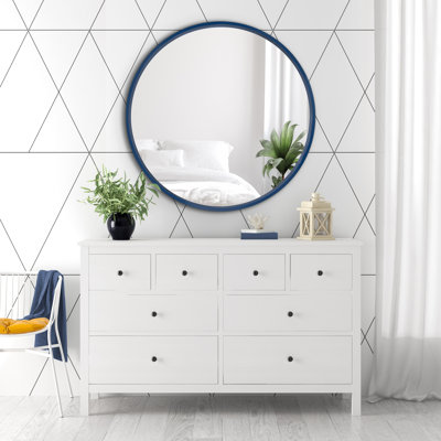 Arranjeet Modern Round Wall Mirror
