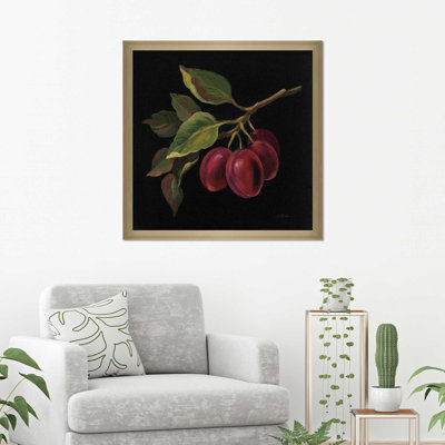« prune no words », reproduction de peinture à l’acrylique sur toile