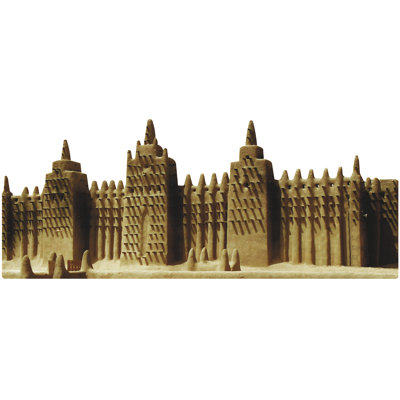 Grande mosquée en argile à Djenne