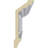 Endurathane Kent Crown Moulding, 5 7/8"H x 2 1/2"P x 6 3/8"F x 94 1/2"L, Factory Primed
