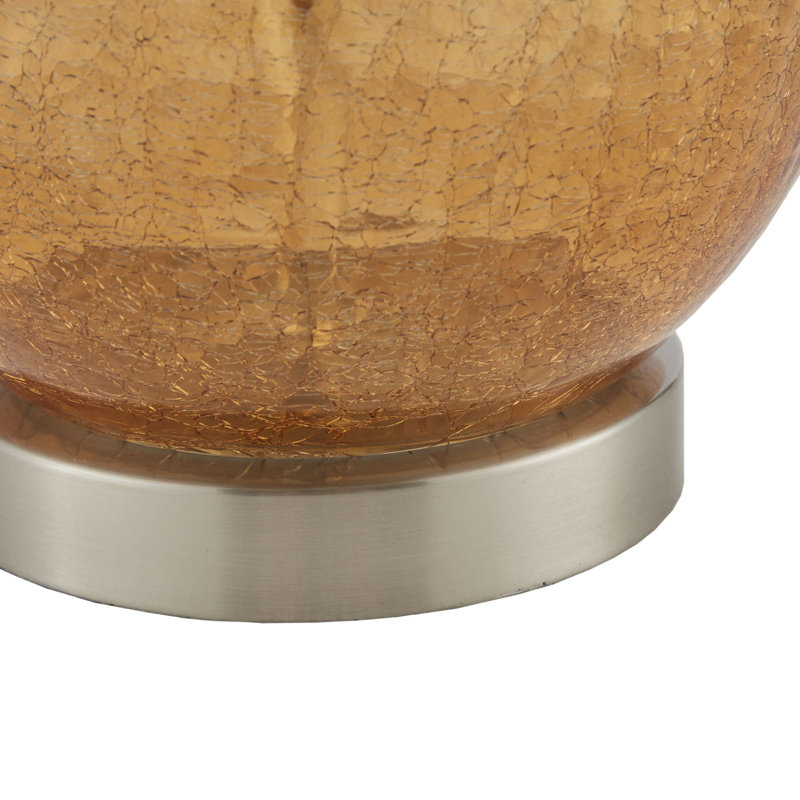 Lampe de table 26 po Payne, Bleu/doré