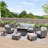 GRST Rattan Sofa Seating Group with Cushions-1859273998