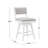 Authement Swivel Upholstered Counter Stool-82964562