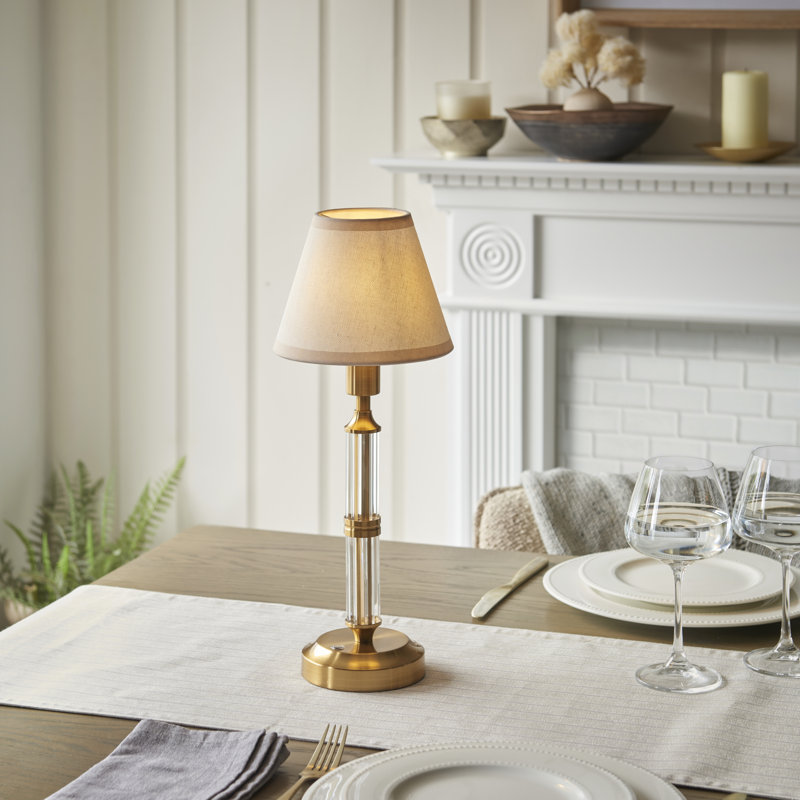 Morton Rechargeable Metal Table Lamp