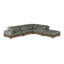 Canapé modulaire 5 pièces en tissu chenille 120 po Turin-84797146-84797147-84797151