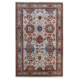One-of-a-Kind 4'1" X 6'4" New Age Area Rug in Grey
