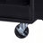 Rolling Kitchen Island with Storage, Kitchen Cart with Rubber Wood Top, 3 Drawer, 2 Slide-Out Shelf and Internal Storage Rack, Kitchen Island on Wheels with Spice Rack & Tower Rack-528419870