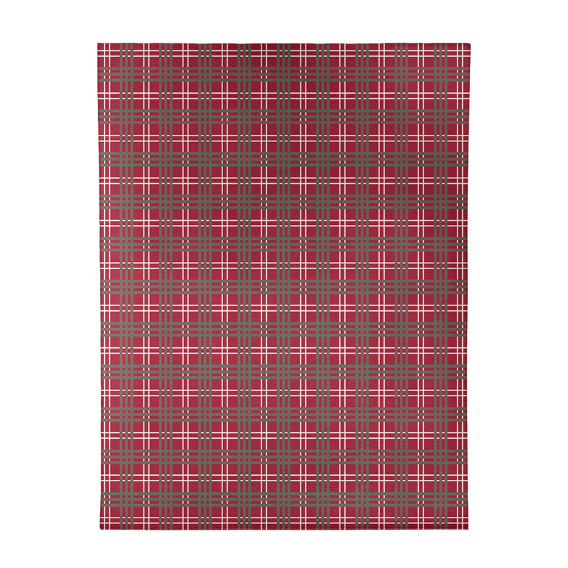 Tapis rouge à carreaux, Rectangle 9 pi x 12 pi