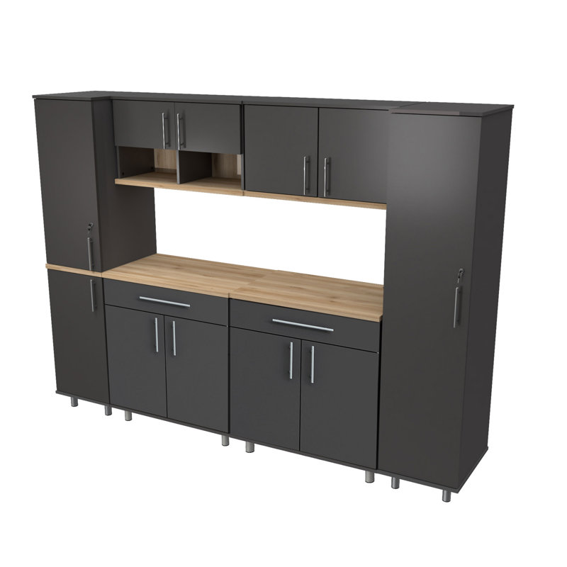 Inval Kratos 6 Piece Garage Storage System