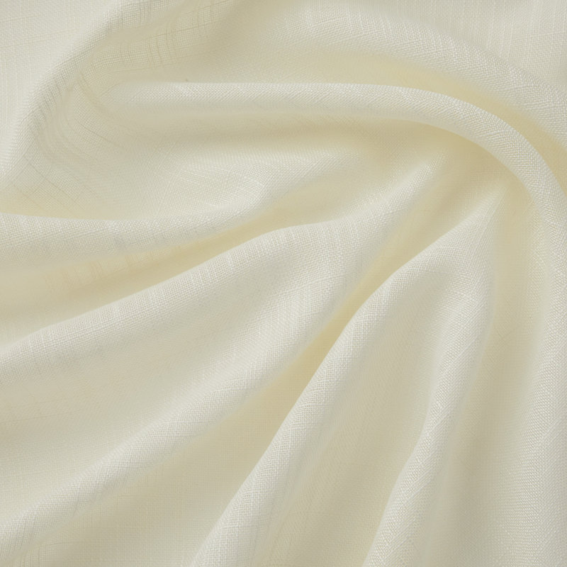 Aleksander Tailored Cafe Curtain, 54" W x 45" L, Ivory