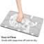 Tapis de nourriture pour chien absorbant les planchers, tapis pour chat