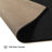 Modern Plush Pet and Kids Friendly Solid Color Black Area Rugs, Stain & Fade Resistance, Perfect for Living Room, Dining Room, Bedroom, Playroom and Kidsroom, Event, Wedding, Westcliffe, Amberdawn Binded Rug-56522820