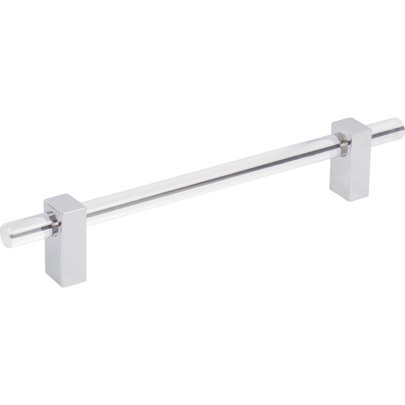 Spencer Bar pull, Polished Chrome, 6 5/16″