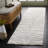 Jerramy Ebony Hand Tufted Wool Cotton Animal Print Rug in Ivory/Green-129670724