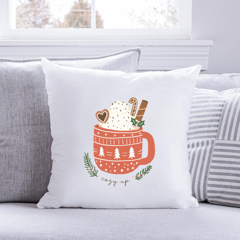 _5 Coussin décoratif en polyester, 18 po x 18 po