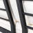 2 Seater Right Side, Wood Texture, Iron Frame, Cream Water- Square Pillow Side With Matte Black Frame