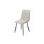 Huetter aspen 1000mm oak foiled round table & 4 fabric chair Set-1948480306-1966918880
