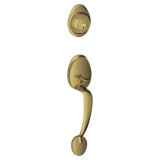 J Series Exterior Portion Handleset and Deadbolt (Interior Portion Sold Separately)