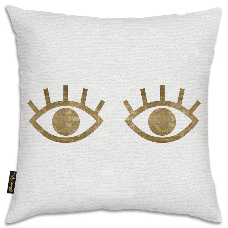 Coussin Eye Am Wide Awake