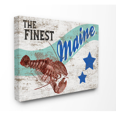 « americana star cage, état du maine », impression