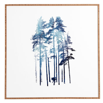 « Winter Wolf », impression encadrée