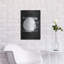 «Black & Neutral Abstract» par Petals Prints Design, art mural en métal-982582125