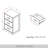 3 DRAWERS CABINET IN DARK GREY-1144974573