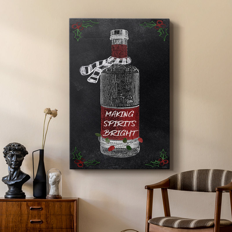 Holiday Spirits II - galerie sur mesure, H 27 po x l 18 po
