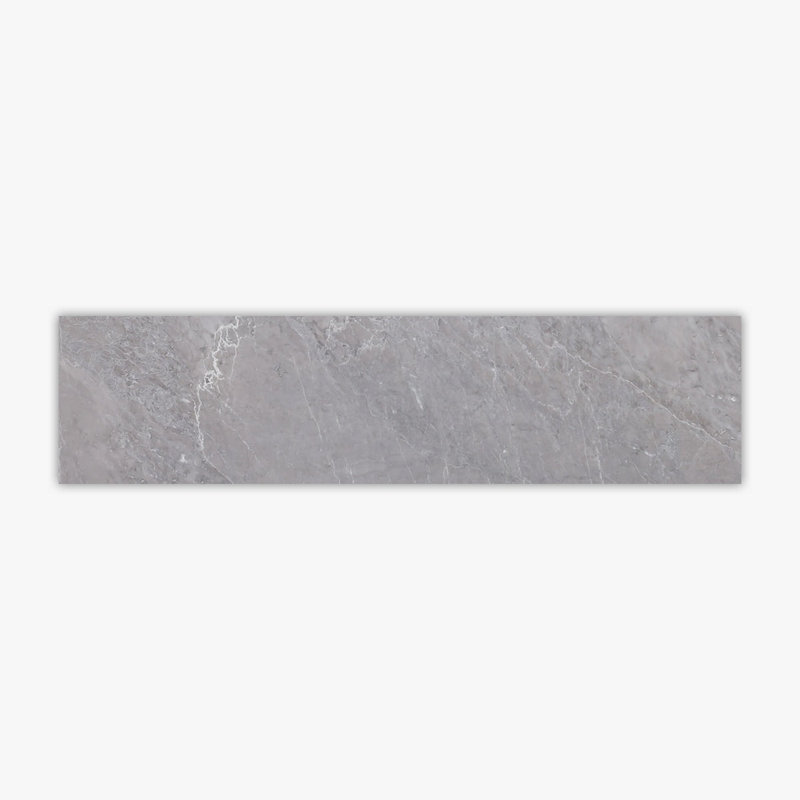 3" x 12" Marble Herringbone / Chevron Mosaic Wall & Floor Tile
