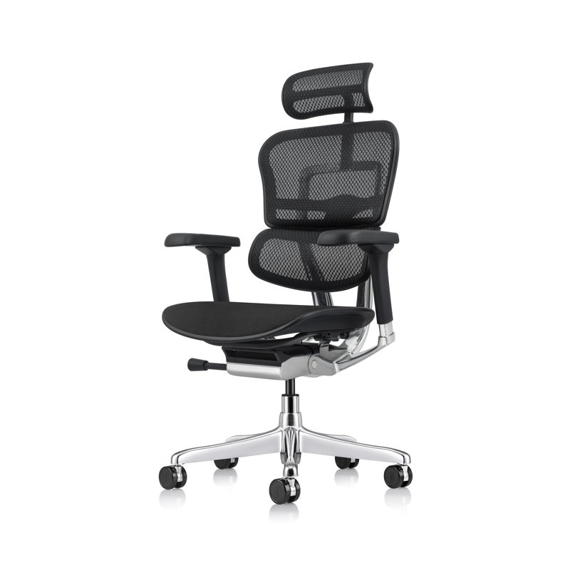 Fauteuil de bureau Ergohuman ME7ERG, Noir - Génération 2