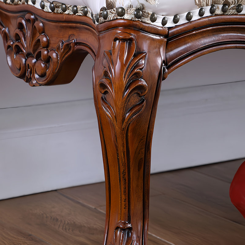 Banc en tissu d'ameublement American
