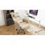 Chaise de bureau pivotante et ergonomique, chaise de bureau en cuir à haut dossier avec appui-tête lombaire, fauteuil Boss confortable et confortable, chaise d'ordinateur inclinable à 155 °