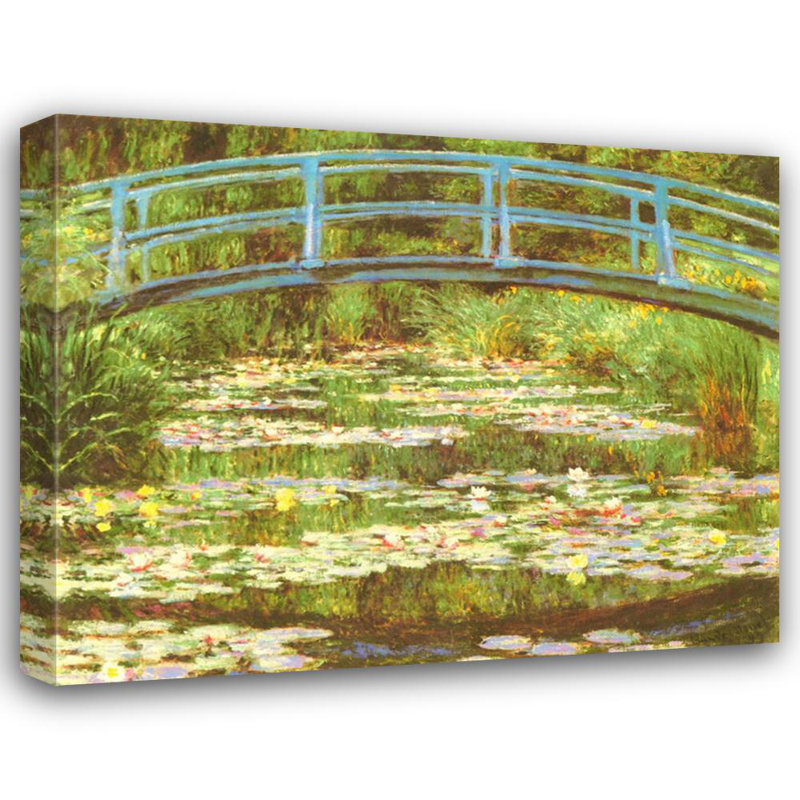 The Japanese Footbridge, 19" H x 24" W