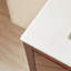 Meuble-lavabo mural simple et flottant 30 po avec comptoir en céramique pré-assemblé 30 po